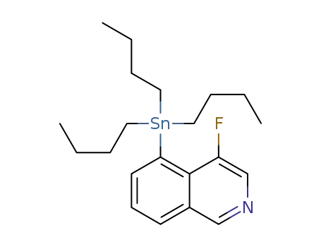 4-fluoro-5-(tributylstannyl)isoquinoline