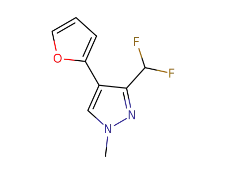 3-(difluoromethyl)-4-(furan-2-yl)-1-methyl-1H-pyrazole