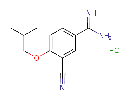 3-cyano-4-isobutoxybenzimidamide hydrochloride