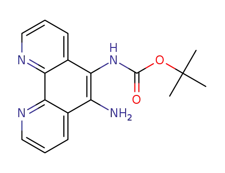 tert-butyl (6-amino-1,10-phenanthrolin-5-yl)carbamate