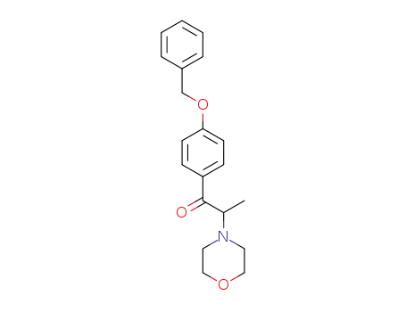 1-(4-benzyloxyphenyl)-2-morpholin-4-yl-propan-1-one