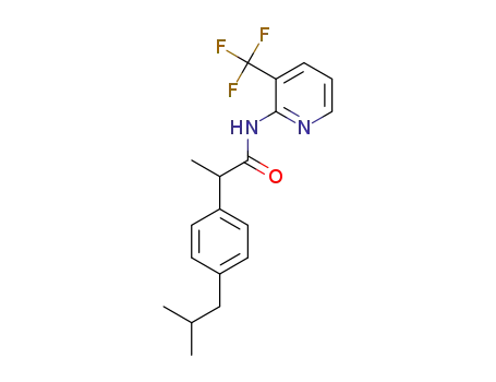 2-(4-isobutylphenyl)-N-(3-(trifluoromethyl)pyridin-2-yl)propanamide