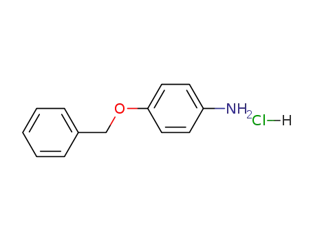 Benzenamine,4-(phenylmethoxy)-, hydrochloride (1:1)