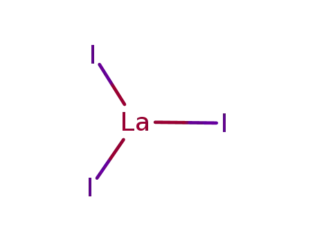 Molecular Structure of 13813-22-4 (LANTHANUM IODIDE)
