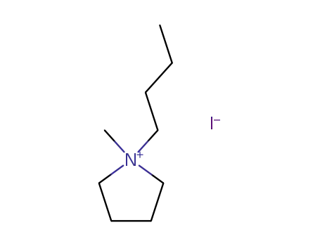 Molecular Structure of 56511-17-2 (1-BUTYL-1-METHYLPYRROLIDINIUM IODIDE)