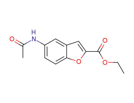 ethyl 5-acetamidobenzofuran-2-carboxylate