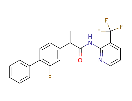 2-(2-fluoro-(1,1'-biphenyl)-4-yl)-N-(3-(trifluoromethyl)pyridin-2-yl)propanamide