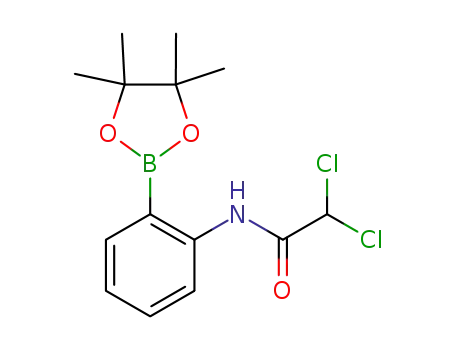 2,2-dichloro-N-(2-(4,4,5,5-tetramethyl-1,3,2-dioxaborolan-2-yl)phenyl)acetamide