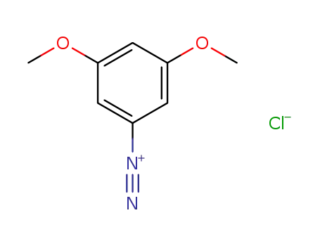 3,5-Dimethoxy-benzenediazonium; chloride