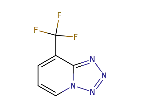 Molecular Structure of 143812-76-4 (Tetrazolo[1,5-a]pyridine, 8-(trifluoromethyl)-)