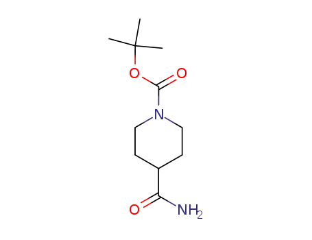 Molecular Structure of 91419-48-6 (TERT-BUTYL 4-(AMINOCARBONYL)TETRAHYDROPYRIDINE-1(2H)-CARBOXYLATE)