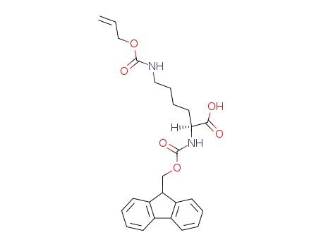 (S)-6-allyloxycarbonylamino-2-(9H-fluoren-9-ylmethoxycarbonylamino)-hexanoic acid