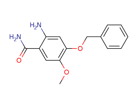 2-amino-4-benzyloxy-5-methoxybenzamide