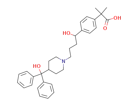 Molecular Structure of 83799-24-0 (Fexofenadine)