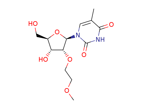 2'-O-(2-Methoxyethyl)-5-methyluridine                                                                                                                                                                   (163759-49-7)