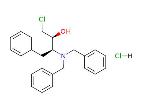 N,N-dibenzyl-(S)-3-amino-(S)-2-hydroxy-4-phenyl-1-chlorobutane hydrochloride