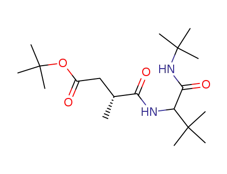 (R)-N-(1-tert-Butylcarbamoyl-2,2-dimethyl-propyl)-3-methyl-succinamic acid tert-butyl ester