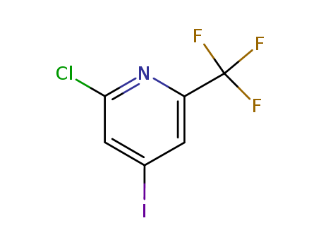 2-Chloro-4-iodo-6-trifluoromethyl-pyridine(205444-22-0)