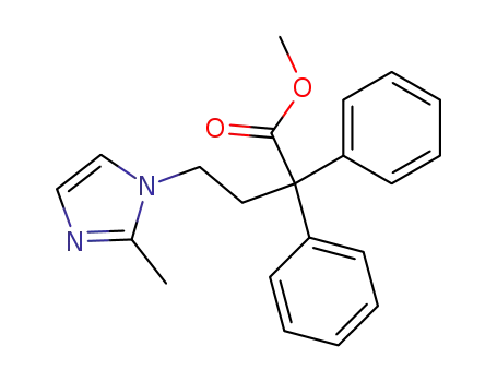4-(2-Methyl-imidazol-1-yl)-2,2-diphenyl-butyric acid methyl ester