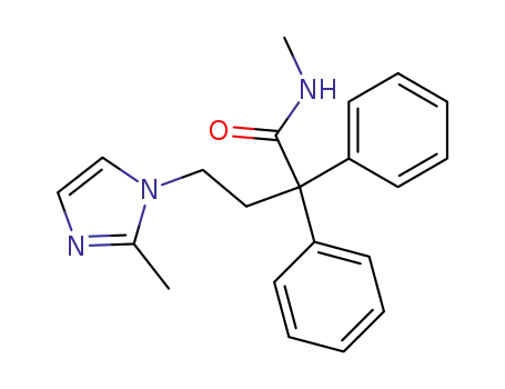 N-Methyl-4-(2-methyl-imidazol-1-yl)-2,2-diphenyl-butyramide