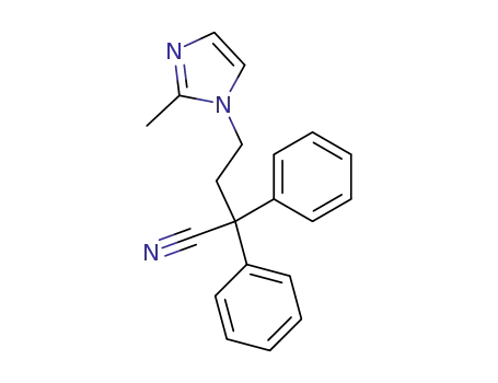 4-(2-methyl-1H-imidazol-1-yl)-2,2-diphenylbutanenitrile CAS No.214777-43-2