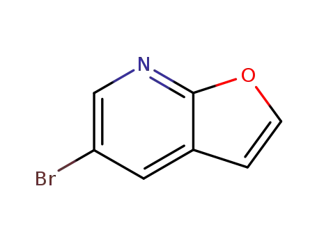 Molecular Structure of 220957-39-1 (5-Bromofuro[2,3-b]pyridine)