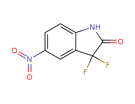 3,3-difluoro-5-nitro-2,3-dihydroindol-2-one