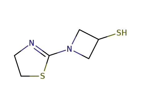 3-mercapto-1-(1,3-thiazolin-2-yl)azetidine hydrochloride