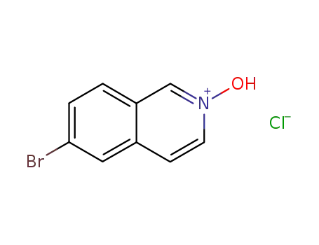 6-bromo-2-hydroxy-isoquinolinium; chloride