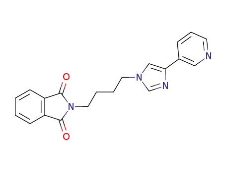 2-[4-[4-(3-Pyridinyl)-1H-imidazol-1-yl]butyl]-1H-isoindole-1,3(2H)-dione