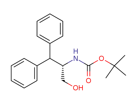 Carbamic acid,[1-(hydroxymethyl)-2,2-diphenylethyl]-, 1,1-dimethylethyl ester, (S)- (9CI)