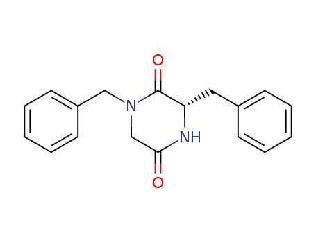 2,5-Piperazinedione, 1,3-bis(phenylmethyl)-, (S)-