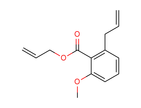 Molecular Structure of 325172-48-3 (Benzoic acid, 2-methoxy-6-(2-propenyl)-, 2-propenyl ester)