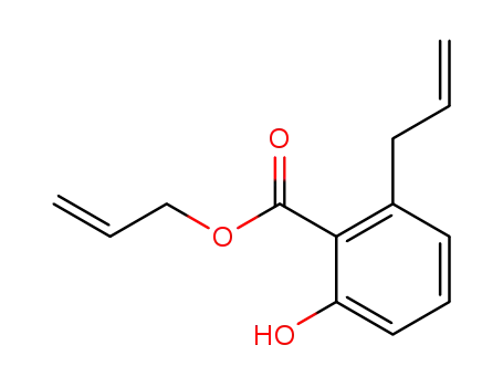 Molecular Structure of 325172-47-2 (Benzoic acid, 2-hydroxy-6-(2-propenyl)-, 2-propenyl ester)