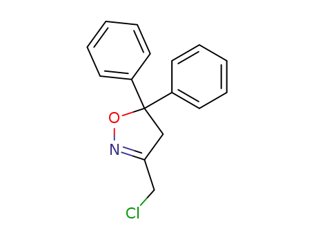 3-chloromethyl-5,5-diphenyl-4,5-dihydro-isoxazole