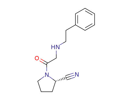 1-{[(2-phenylethyl)amino]acetyl}-2-pyrrolidinecarbonitrile