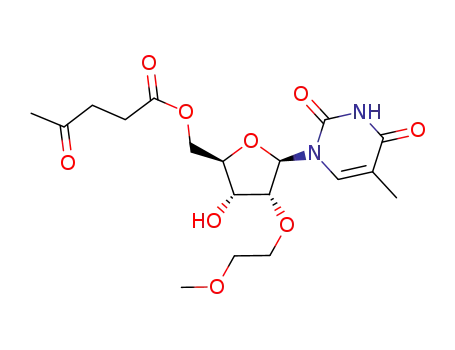 5'-O-levulinyl-2'-[(2-methoxyethyl)oxy]thymidine