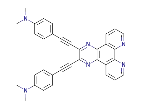 6,7-bis(dimetylphenylsilylethynyl)pyrazino[2,3-f][1,10]phenanthroline