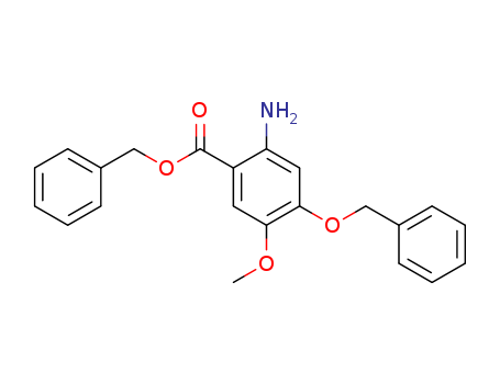 benzyl 2-aMino-4-(benzyloxy)-5-Methoxybenzoate