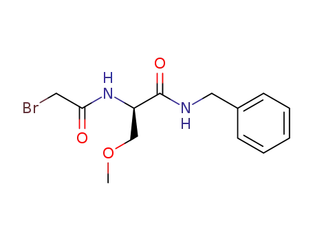 N-benzyl-2-(2-bromo-acetylamino)-3-methoxy-propionamide
