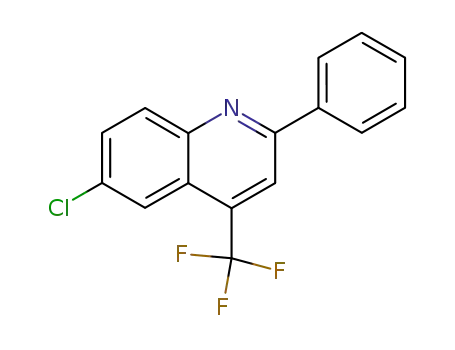 2-phenyl-4-(trifluoromethyl)-6-chloroquinoline