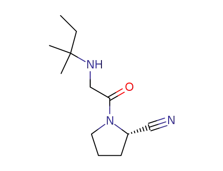 (S)-1-[2-(1,1-Dimethyl-propylamino)-acetyl]-pyrrolidine-2-carbonitrile
