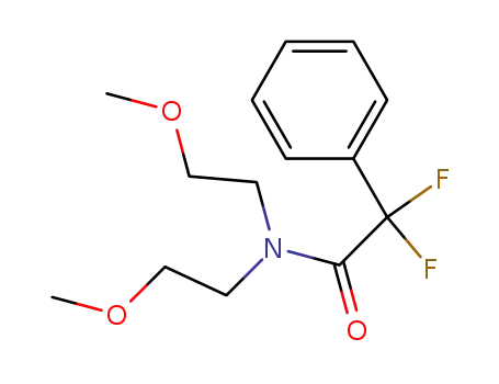 2,2-difluoro-N,N-bis-(2-methoxy-ethyl)-2-phenyl-acetamide