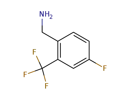 Molecular Structure of 202522-22-3 (4-FLUORO-2-(TRIFLUOROMETHYL)BENZYLAMINE)