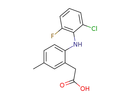 Molecular Structure of 220991-20-8 (LUMIRACOXIB)