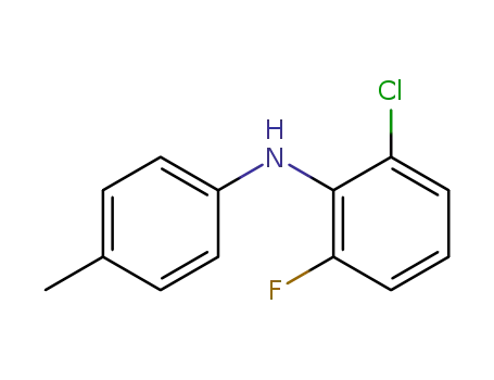 2-chloro-6-fluoro-N-p-tolylbenzenamine