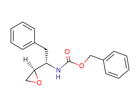 Carbamic acid,N-[(1S)-1-(2R)-2-oxiranyl-2-phenylethyl]-, phenylmethyl ester