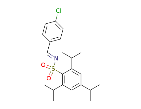 N-(4-chlorophenyl)methylidene-2,4,6-triisopropylbenzenesulfonamide