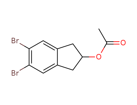 Acetic acid 5,6-dibromo-indan-2-yl ester