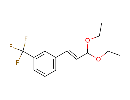 1-((E)-3,3-Diethoxy-propenyl)-3-trifluoromethyl-benzene